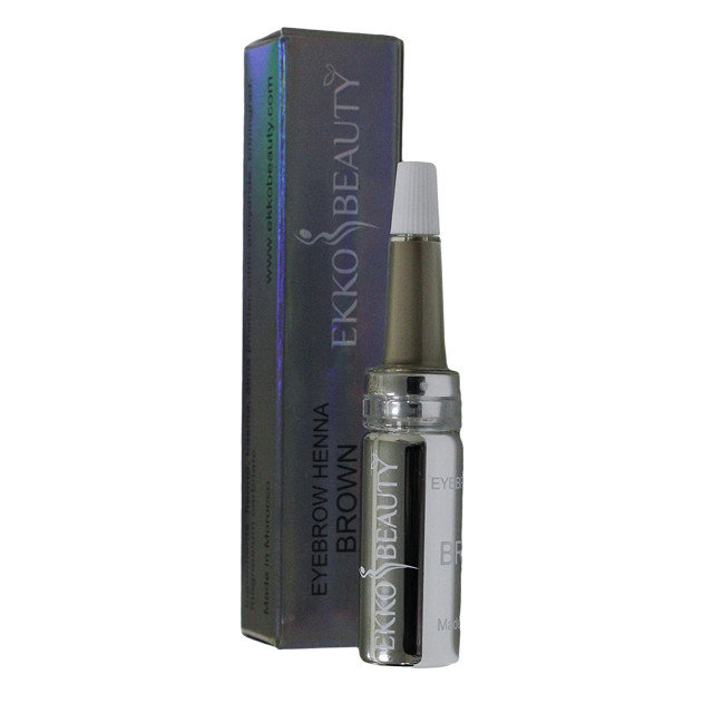 Хна EKKOBEAUTY Nikk Mole для бровей Brown
